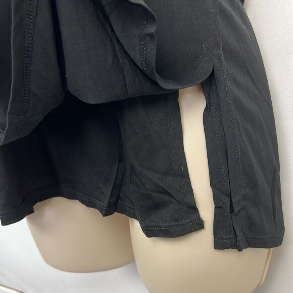 Lanston Revolve black lined tank top tunic NWT size XS - Picture 5 of 11